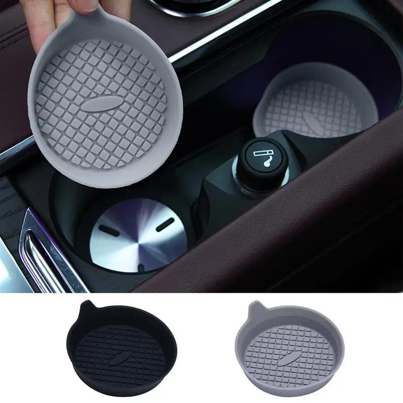 2PCS Car Drink Coaster Non Slip Cup Pad Drink Holder Mat Automotive Cup Holders Fit Car Interior Waterproof Car Cup